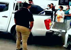 Reportan nace bebé en batea de camioneta afuera del Hospital de Río Blanco