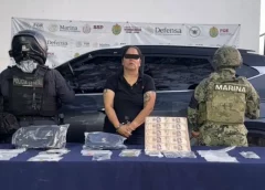 Capturan a fémina; la acusan de cometer al menos 3 delitos en Boca del Río.