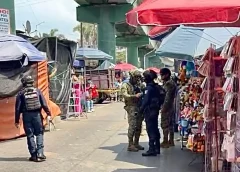 Ejecutan a masculino en pleno centro de Poza Rica; policía  ya investiga el caso