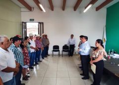Entregan constancias a nuevas autoridades auxiliares en Paso del Macho para el periodo 2026-2030