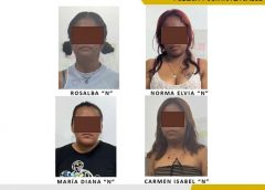Informa fiscalía, juez dicta prisión preventiva 4 mujeres por delitos contra la salud en Cuitláhuac, Veracruz.