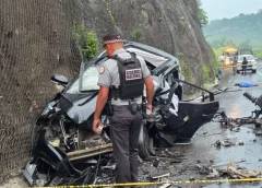 Tres muertos deja fuerte accidente en autopista Totomoxtle-Tihuatlán.