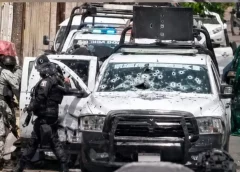 6 elementos lesionados deja agresión @rm4da a Guardia Nacional en Zamora, Michoacán.