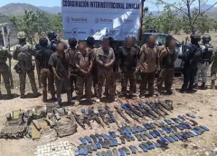 Tras enfrentamiento armado en Sinaloa capturan a 13 presuntos integrantes de “Los Chapitos”