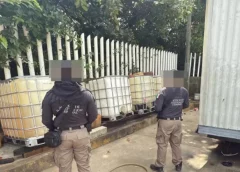 Autoridades aseguran más de 1 millón de litros de combustible ilegal en Cadereyta.