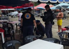 Rescat4n a joven que int3ntó salir por la puerta falsa en playa de Veracruz