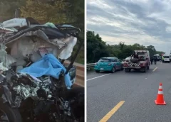 Muere una bebé y dos personas mas en aparatoso choque registrado en  autopista Ocozocoautla-Las Choapas.