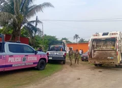 Capturan a mujer por presunto homicidio de trabajador de Limpia Pública en una congregación de Coatzacoalcos.