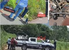 Choque frontal entre motocicletas deja dos personas sin vida y dos más lesionadas en Omealca.