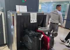  Informan ingresaron varios kilos de coc4ín4 en una silla de ruedas   a Aeropuerto de Cancún.