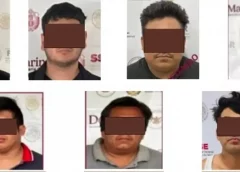 Reporta FGE, estas personas son acusados de s3cw3stro y de exigir cobro de piso en varios municipios de la entidad.