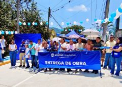 A menos de siete meses de gobierno, Juan Carlos Rojas Castro inaugura la obra número cuatro en el municipio de de Atoyac Veracruz.
