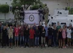 Reportan autoridades detienen a 28 presuntos integrantes de conocido cártel.