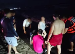 Un caso mas, rescatan a menor de edad en playas de Chachalacas.