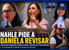 NUEVO LLAMADO DE NAHLE A DANIELA GRIEGO; DEBERÁ REVISAR CASO DE «PARTICULAR» DE DIPUTADA EN NÓMINA DEL AYUNTAMIENTO DE XALAPA.