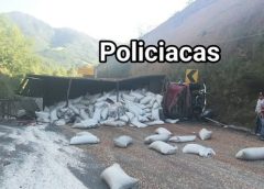 Reportan carretera libre, pero con tráfico lento luego de un choque por alcance registrado en las Cumbres de Maltrata.