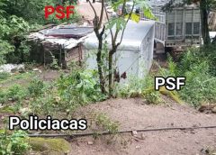 AUTORIDADES ASEGURAN PREDIO CLANDESTINO DONDE DESMANTELABAN CAMIONES «ROBADOS»