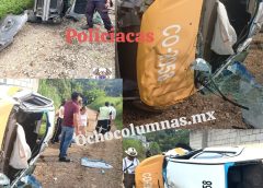 TREN IMPACTA Y ARRASTRA TAXI EN AMATLÁN; TRES PERSONAS RESULTAN LESIONADAS.