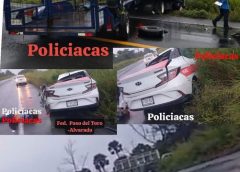 MU3RE TAXISTA TRAS CHOCAR CONTRA REMOLQUE EN LA 180; PASO DEL TORO-ALVARADO.