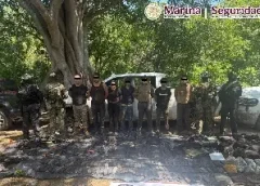 Nueve detenidos y arsenal asegurado, es el saldo de 3nfr3nt4miento entre fuerzas del orden y civiles @rm4dos.