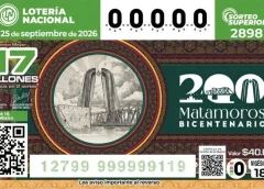 ¡Vuelve a favorecer  la suerte a veracruzanos! Cae nuevo premio de la Lotería este viernes, Córdoba, Veracruz y tambien a Chihuahua
