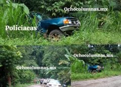 ACCIDENTE DE CAMIONETA MOVILIZA A CUERPOS DE EMERGENCIA EN OMEALCA; REPORTAN VARIOS LESIONADOS.