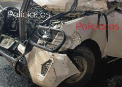 CHOQUE POR ALCANCE, DEJA CAMIONETA CON PÉRDIDAS TOTALES EN CUITLÁHUAC.