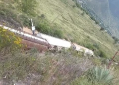 Confirman fueron 13 unidades del tren las que se descarrilaron en Acultzingo; fue suspendida la circulación.