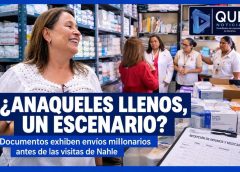 SURTEN HOSPITALES HORAS ANTES DE LAS VISITAS DE NAHLE.