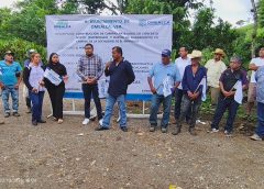 #Regionales # LLEVA DIONISIO HERRERA OBRAS A LA SIERRA DE OMEALCA; ARRANCAN CAMINO ARTESANAL EN EL EJIDO EL MIRADOR