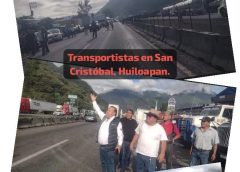 Miles de unidades de carga paran labores en la entidad veracruzana, causaron afectaciones viales.