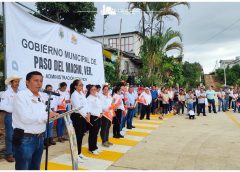 #Regional ||| Inauguran Obra en la localidad Cerro Azul, de Paso del Macho Veracruz.